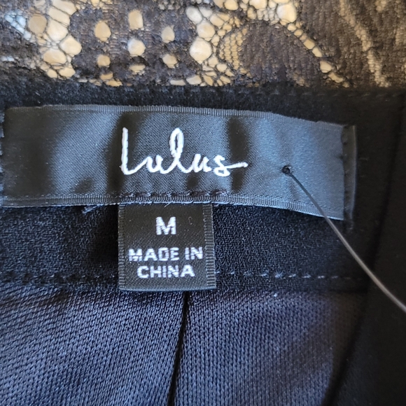 Lulu's gorgeous dressy black jumpsuit. NWT - Picture 9 of 11